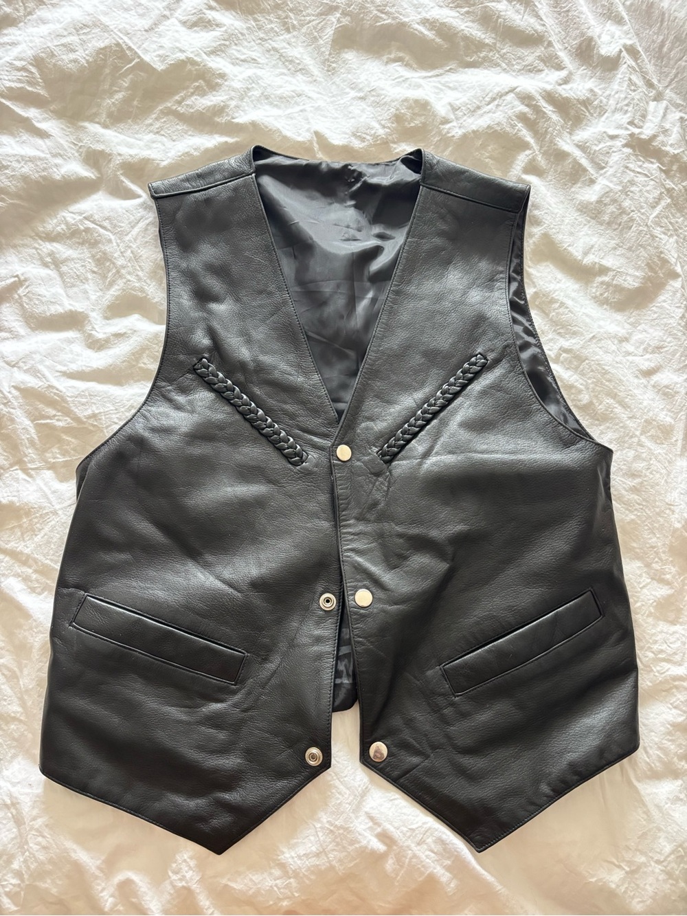 GENUINE LEATHER VEST